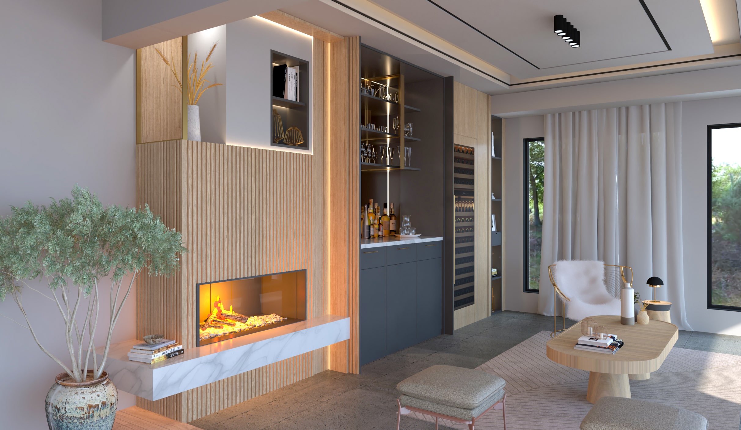 GİZLİ BAR VE OYUN ODASI